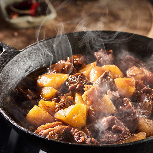 统一】自热米饭 统一开小灶自热米饭（土豆煨牛腩/香菇烧肉/水煮牛肉/宫保鸡丁/煲仔饭/三鲜烩四喜）271g/盒 4盒/箱 1箱（8个月） 商品图4