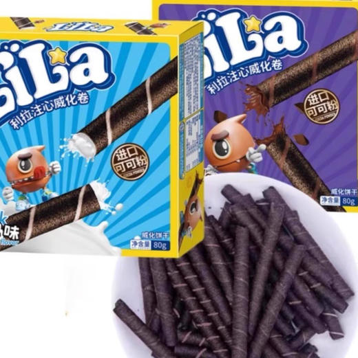 利拉注心威化卷 商品图0