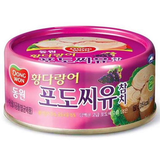 同源葡萄籽油黄鳍金枪鱼150g동원 황다랑어 포도씨유 참치 商品图0