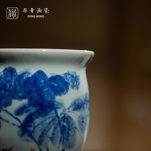 问鼎鼎青青花 大茶海（桂鱼荷花） 商品图1
