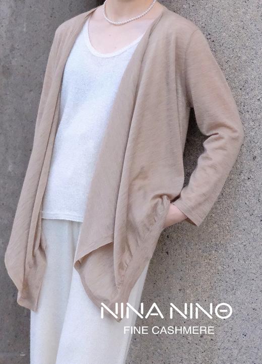 超薄羊绒开衫 商品图4