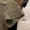 简约【小飞袖设计】正肩显瘦韩版别致纯色短袖t恤女_ym 商品缩略图4