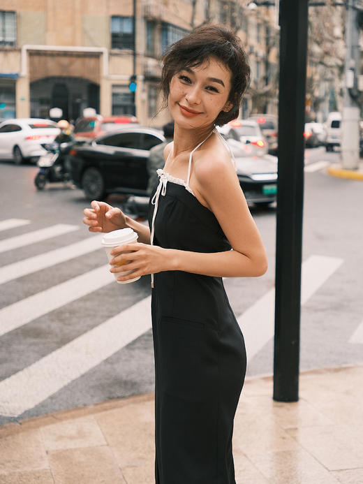 假两件吊带连衣裙 商品图0