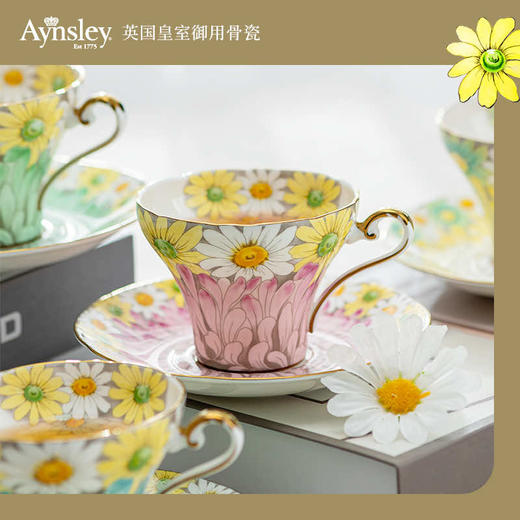 Aynsley 安斯丽雏菊系列一杯一碟 商品图0