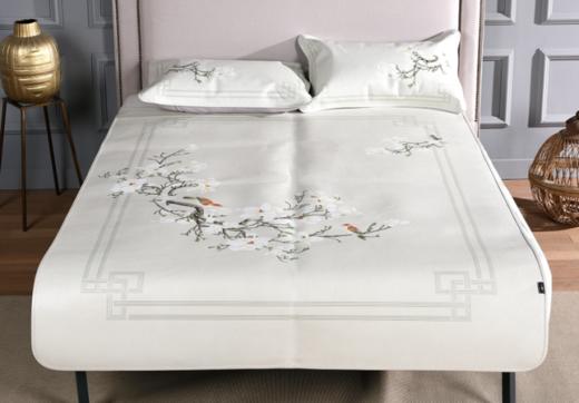 远梦彩绘头层水牛皮凉席 商品图0