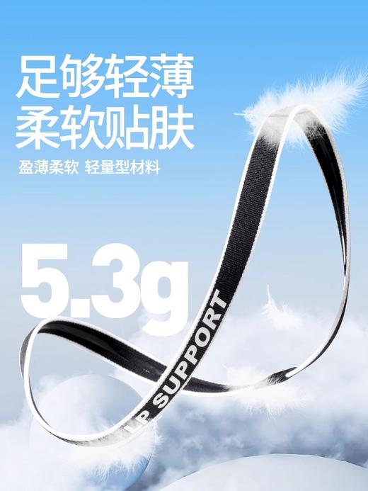 LP1006CK专业吸汗发带瑜伽健身跑步防滑发箍运动导汗带细男女止汗带 商品图2