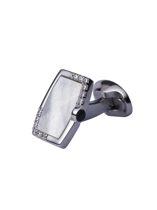 LUCINE 月星轮 男士商务法式衬衫玛瑙袖口袖扣袖钉男友父亲节礼物 商品图4