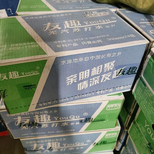 友趣无汽苏打水360ml 商品图0