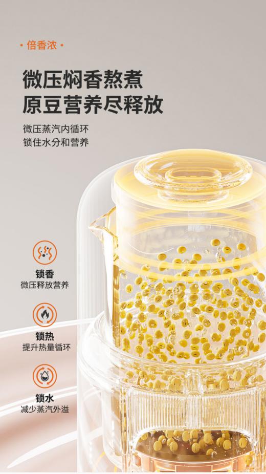 🌸【MODONG摩动微压破壁豆浆机】🔥1、专研微压破壁技术，先微压后破壁，紧锁豆香，锁住水分和营养， 激发食物本味，加倍香浓🉑 商品图2