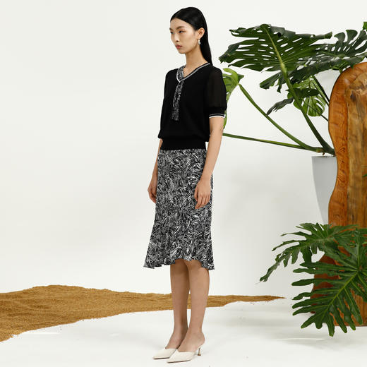 戴布拉芬半裙L27B418 商品图0