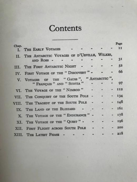 约20世纪早期 韦伯斯特·史密斯《南极探险的故事》 8幅插图 漆布精装32开 商品图4