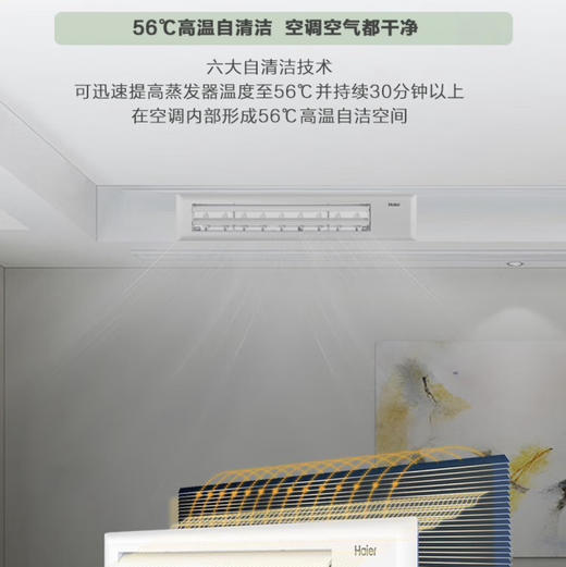 海尔（Haier）风管机 KFRd-72NW/72DDA83 商品图7