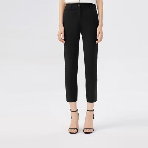 S2M2朗姿高腰显瘦小脚裤子设计感法式休闲裤子女舒适 LCST00WPT203A41 商品图2