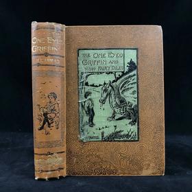 1897年 赫伯特·因曼《独眼狮身人面兽与其他故事》 约30幅插图 漆布精装32开