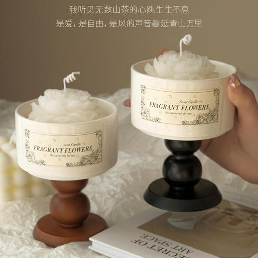 山茶花香薰蜡烛礼盒 520情人节家居香薰礼盒送闺蜜礼品结婚订婚伴手礼生日礼物女生 商品图1