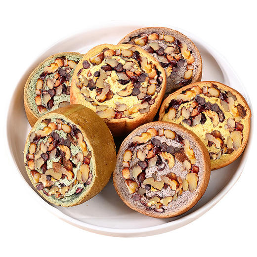 【现做现发，全麦面包超多果仁】全麦面包果仁车轮坚果大列巴，结实不松垮口感超好，满满能量粗粮早餐面包欧包饼零食吐司不单独添加蔗糖独立包装QQ 商品图4