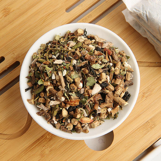 【65.9限时抢150袋！蒲公英甘草茯苓茶】甄选优质食材,蒲公英/覆盘子/桑葚/黄精/甘草/决明子/丁香/上药/栀子/淡竹叶/茯苓,科学配比休闲养生花茶茶L 商品图0