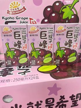 阳光先生 巨峰提子250ml  4897114060183