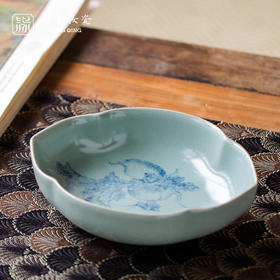 问鼎鼎青青花嘉叶壶承（丰年）