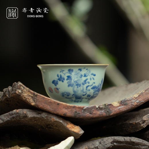 问鼎鼎青青花 湛露杯（似锦） 商品图1