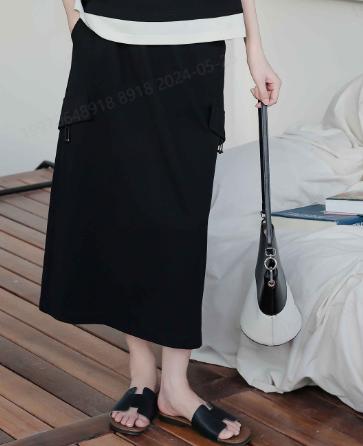 柚丁	工装休闲半身裙9L21Q29266 商品图5