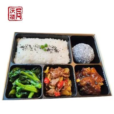 【精致商务】糖醋小排拼浙溪黄瓜炒牛肉套餐 商品图0