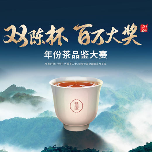 双陈普洱品鉴大赛双陈年份茶宝盒20克*20包/套【赢取2024“双陈杯”百万大奖】 商品图4