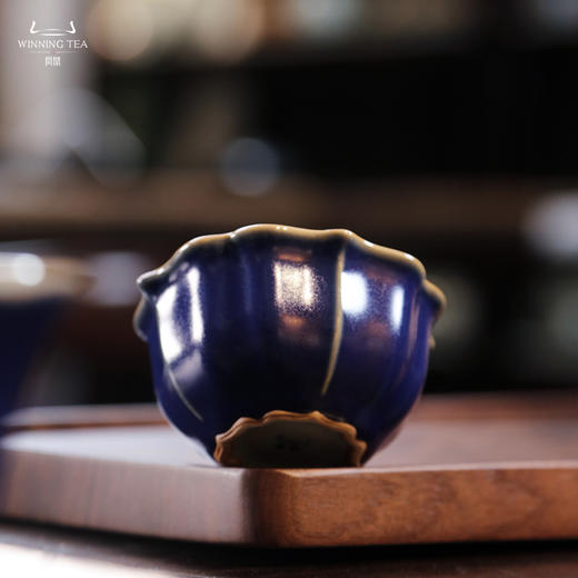 问鼎汝瓷黛蓝癸卯宝相杯 商品图1