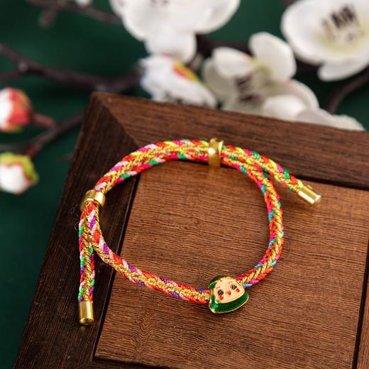【9.9抢2条！承载祈福美好】端午节五彩绳手工编织手链五色线儿童小粽子男女生红绳小饰品礼物 商品图13