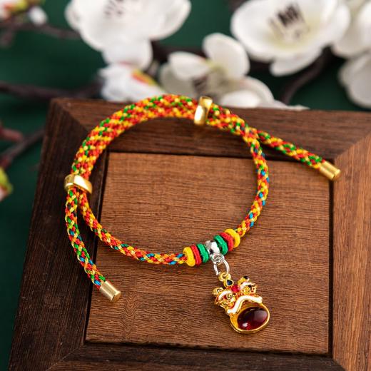 【9.9抢2条！承载祈福美好】端午节五彩绳手工编织手链五色线儿童小粽子男女生红绳小饰品礼物 商品图7