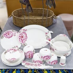 8F  Hai Ge Lei海格雷骨质瓷套装30头