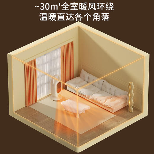 【小家电】Abereve桌面暖风机ABL-NF813 HF 商品图9