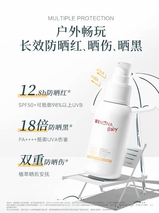 薇诺娜宝贝温和倍护防晒乳 SPF50+ PA++++50ml 商品图2