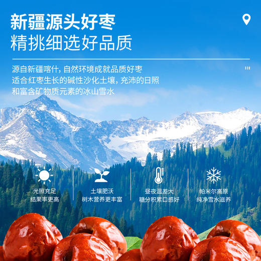 D疆果果喀什灰枣500g 商品图3