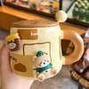 马克杯带盖勺女生可爱杯子陶瓷情侣水杯办公室咖啡杯学生 商品缩略图0