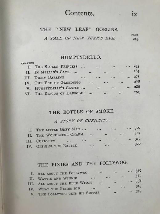 1897年 赫伯特·因曼《独眼狮身人面兽与其他故事》 约30幅插图 漆布精装32开 商品图5