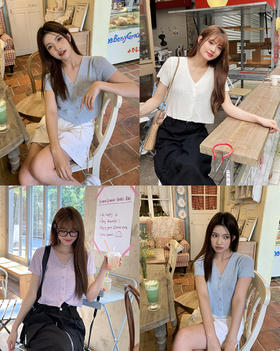 冰麻夏日甜辣装，超减龄的开衫搭配法