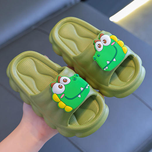 【qiao萌&凉拖鞋 甜甜可爱系列】夏季儿童凉拖鞋 男女童室内防滑 软底居家 洗澡亲子大中小童宝宝 凉拖-QQ 商品图4