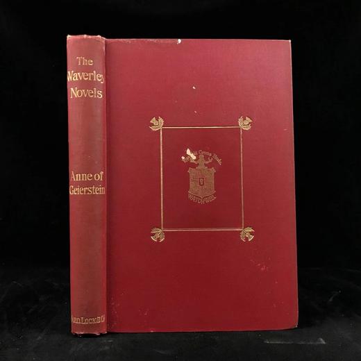 1894年 司各特《盖厄斯坦的安妮》 约百幅插图 漆布精装16开 商品图0