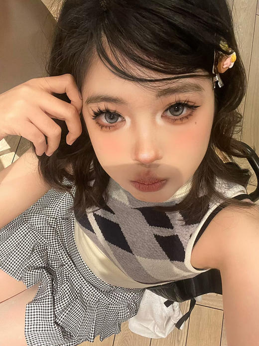 Cherrybee旗下 |  一滴水珠 14.2mm白狮参考着色中等直径  日抛2片试戴装 商品图7