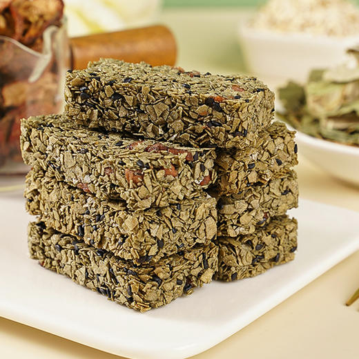 【一根顶饱！山楂荷叶燕麦酥】不单独添加蔗糖，非油炸更健康！饼干代餐休闲食品早餐零食独立包装糕点 商品图1