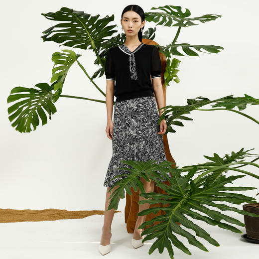 戴布拉芬半裙L27B418 商品图2