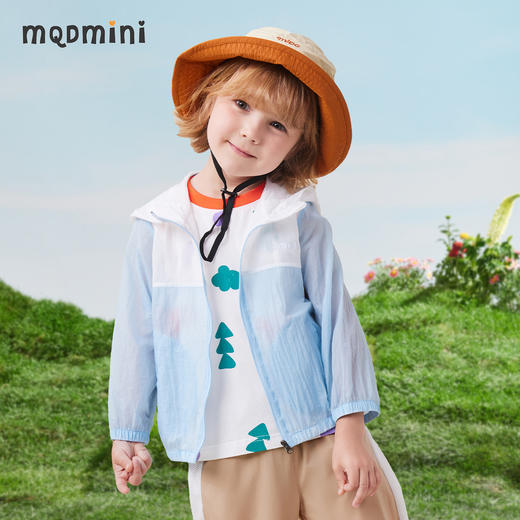 【清仓捡漏】【UPF50+】【90-140】【MQDmini】男女童夏款轻薄防晒服防紫外线 商品图6