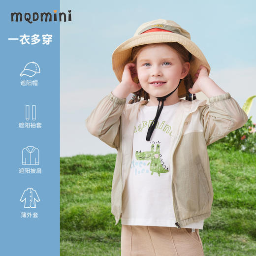 【清仓捡漏】【UPF50+】【90-140】【MQDmini】男女童夏款轻薄防晒服防紫外线 商品图2