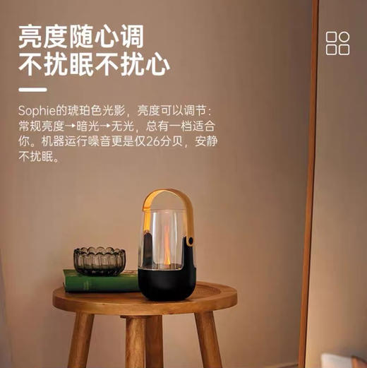 斯泰得乐瑞士复古创意烛光灯家用卧室助眠香薰机空气香氛机扩香器 商品图0