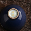 问鼎汝瓷黛蓝精工款折口杯 商品缩略图4