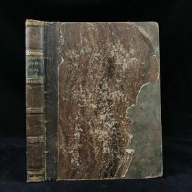 约19世纪后期 狄更斯《匹克威客俱乐部》 Phiz菲兹57幅插图 真皮精装16开