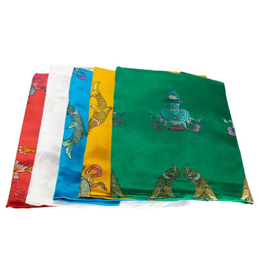 五色绸缎布 商品图1