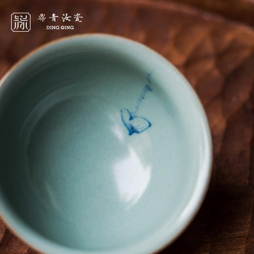 问鼎鼎青青花伴月杯（知何意） 商品图1