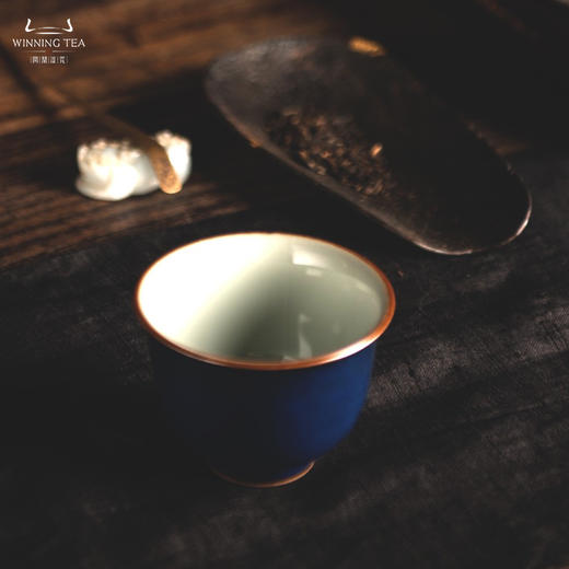 问鼎汝瓷黛蓝禅钟杯 商品图2